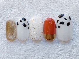 タイダイ　アシメ　マグネット