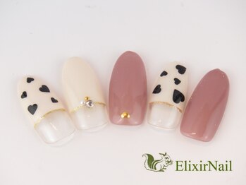 エリクサーネイル 神田(Elixir Nail)/シンプル/クーポン使用
