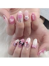 モモ(Momo)/キャラクターネイル