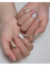 サムズアップネイル(thumbs up nail)/ハンド自由デザイン