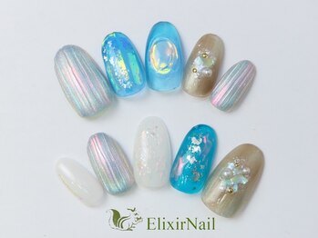 エリクサーネイル 池袋(Elixir Nail)/定額cやり放題/クーポン使用