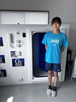 コレット/アスリートには酸素BOXおすすめ