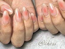 チェス(chess)/ふんわりチークネイル