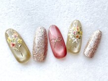 ターラ(Tara)/マグネット×ドライフラワー