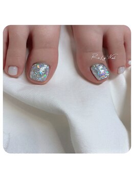 ラフィーネイル(Rafy Nail)/Foot 親指アート