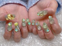 レアネイル 新宿(le'a nail)/星ネイル