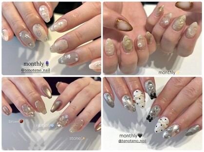 テノテノネイル(tenoteno_nail)の写真