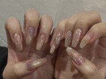 サトリネイルルーム(Satoril..nail room)/持ち込みdesign＊さくらピンク