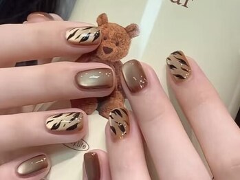 センスネイル 池袋店(Sense Nail)/秋夏ネイル　エレガントデザイン