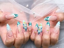 ラッキーネイル(lucky nail)/海ネイル