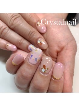 クリスタルネイル ボンベルタ橘店(CRYSTAL NAIL)/ホログラムネイル