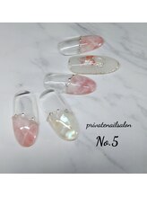 ナンバーファイブ(N°5)/冬のシェルネイル☆