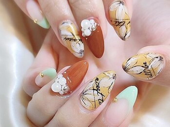 ネイルマジック 仙台一番町店(NAIL MAJIC)/フラワーネイル☆オーダー