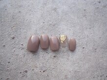 ニコルネイル(nicole nail)/定額 ブラウンニュアンス￥8000