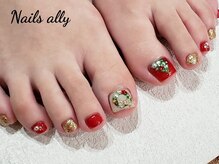 ネイルズアリー 立川店(Nails ally)/ツリー×リース×クリスマス×冬