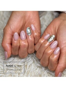ユマニ バイ ヒート(Humani by HEAT)/ガラスネイル