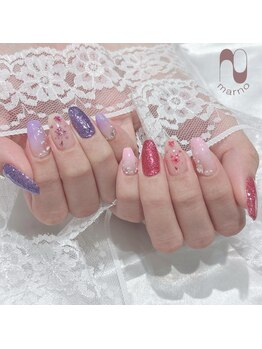 ドライフラワーネイル