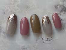 ネイルサロン ソレイユ(Nailsalon Soleil)/定額シンプルデザイン　￥6500