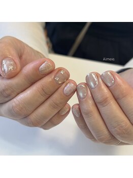 アイミー(Aimee.)の写真/シンプル系～ニュアンス・個性派デザインまで！指先の美しさを引き立てる様々なデザインをご用意☆