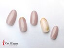 ピンク/イニシャル/シンプル