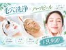 大人気!韓国女優のような憧れの水光肌に【毛穴洗浄+ハーブピーリング】