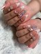 ジェムネイル(gem nail)の写真/【長さ出し1本¥550～】1本だけ折れてしまった爪も諦めないで！自爪のような自然な長さ出しで魅せる指先に☆