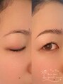 ブロウバーザビューティーアモエ(Brow bar THE BEAUTY 'amoe)&nbsp;細い眉さん→海外風立ち上げ眉