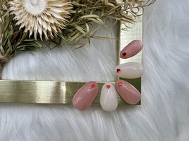 先端ハートホロデザイン¥7500