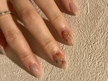 ネイル アトリエ ミジュ(nail atelier MijU)/インクフラワーアート