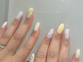 カラフルパステルなツイード