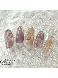 天然石ニュアンスネイル