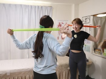 ピーチ(Peach)の写真/憧れのボディラインへ導く！骨盤矯正とトレーニングで骨格からケア。短期集中でお試しできるチャンス☆