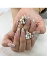 ディーネイル 天王寺(D-nail)/【田坂】ビジューnail