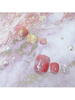 ネイルサロン ストーク(Nail Salon Stork)/サンプルフットネイル