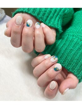 はあとねいる 宇都宮御幸ヶ原店/キラキラネイル