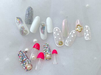 ネイルサロン ティーエイチセブン(Nail Salon TH SEVEN)の写真/【口コミ高評価多数!】周りと差がつき,見るたび気分が上がる指先へ☆初めての方も◎【初回オフ込み¥8800】