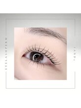eyelash perm × under perm