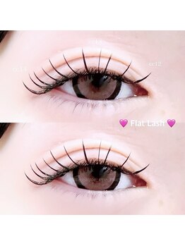 アンジェリーク 伊勢崎店(Angelique)/フラットラッシュ【マツエク】