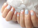ふんわりニュアンス夕焼けジェル
