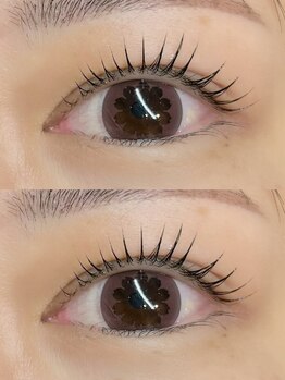 ルミラッシュ シエル(Rumilash Ciel)の写真/キープ力が自慢のまつ毛・眉毛サロン♪LEDマツエク認証サロンだからまつ毛が細い・少ない方もぱっちりeyeに