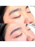 【メンズ限定】モテ眉に大変身！眉Wax＋毛流れ矯正パーマ