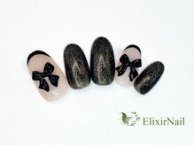 エリクサーネイル 渋谷(Elixir Nail)/定額aシンプル/クーポン使用