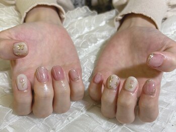 ERUFU EYELASH/フラワーガーリーネイル