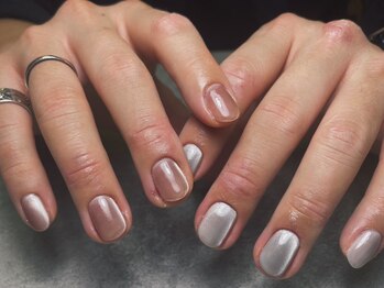 オムネイル 渋谷(HOMME NAIL)/マグネットネイル ¥7.100