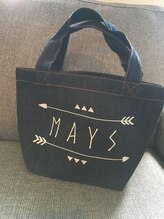 トータルビューティーサロン メイズ 石岡本店(mays)/maysランチトートbag完成♪