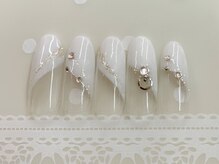 プルミエ ネイル(Premier Nail)/ゆるやかカーブ★ななめフレンチ