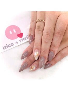 ニコ(nico)/シンプル綺麗なデザイン