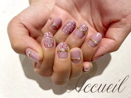 ピンクツイード