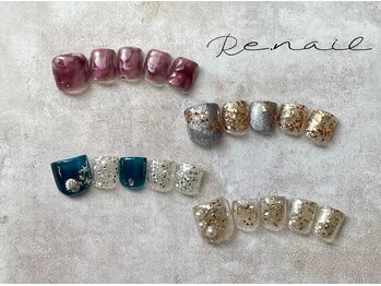 リーネイル 薬院店(Re.nail)/フット定額デザイン 6500円♪