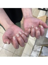 エーナイン イオンモール苗穂店/持ち込み×ガーリーネイル